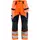 Blåkläder Multinorm håndværkerbukser, Hi-vis Orange/Marine, Hi-vis Orange/Marine, swatch