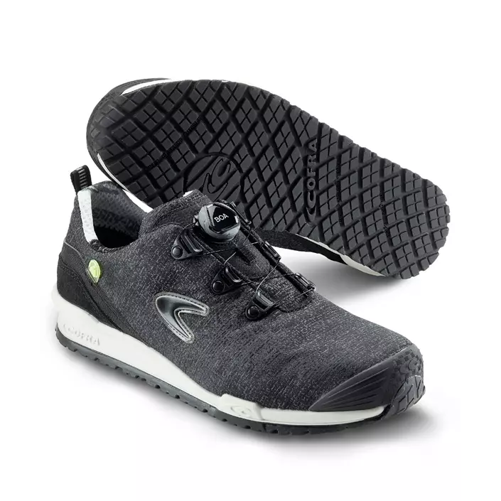 Cofra Shark safety shoes S3, Black, large image number 0