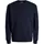 Jack & Jones JJEBRADLEY Sweatshirt, Navy Blazer, Navy Blazer, swatch
