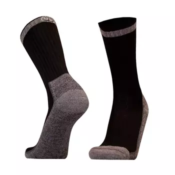 UphillSport Honka trekking socks with merino wool, Grey/Black