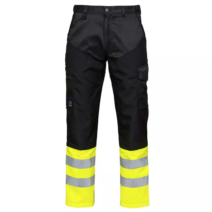 ProJob work trousers 6507, Yellow/Black, large image number 0