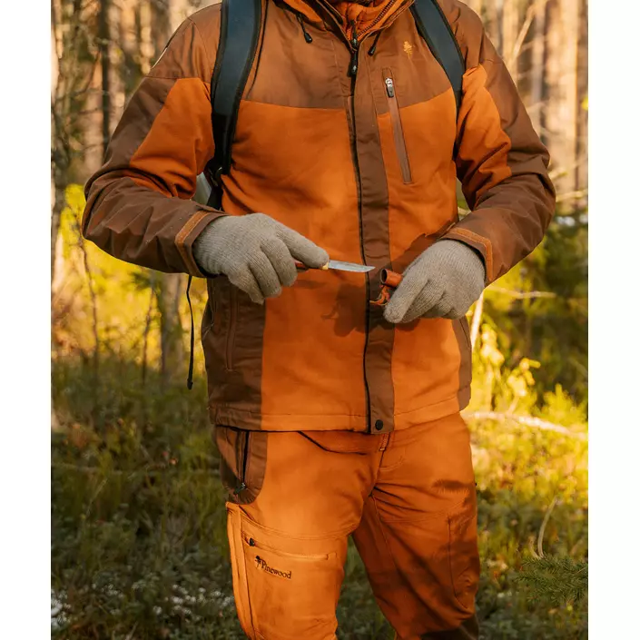 Pinewood Finnveden Hybrid Extreme jakke, Fudge/Nougat, large image number 12