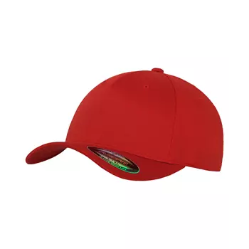 Flexfit 6560 cap, Rød