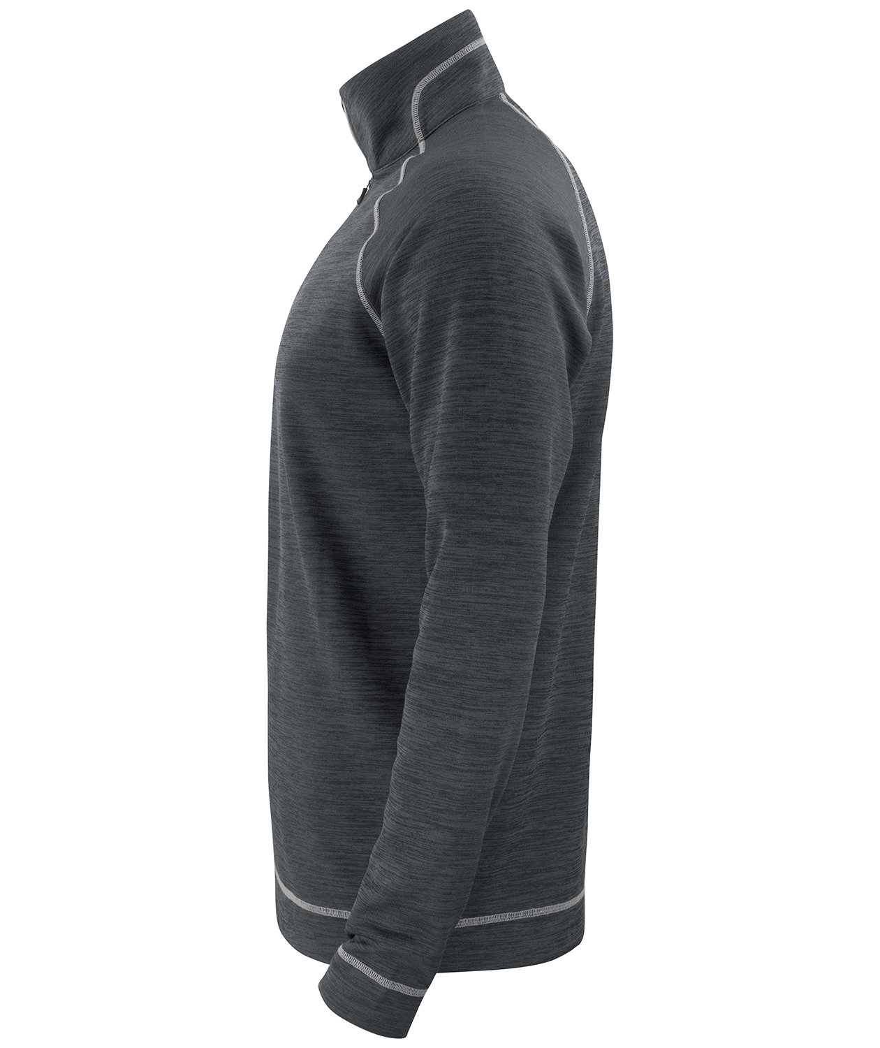 Cutter & Buck Chambers tr&ouml;ja med dragkedja till barn, Antracitmelerad, large image number 2