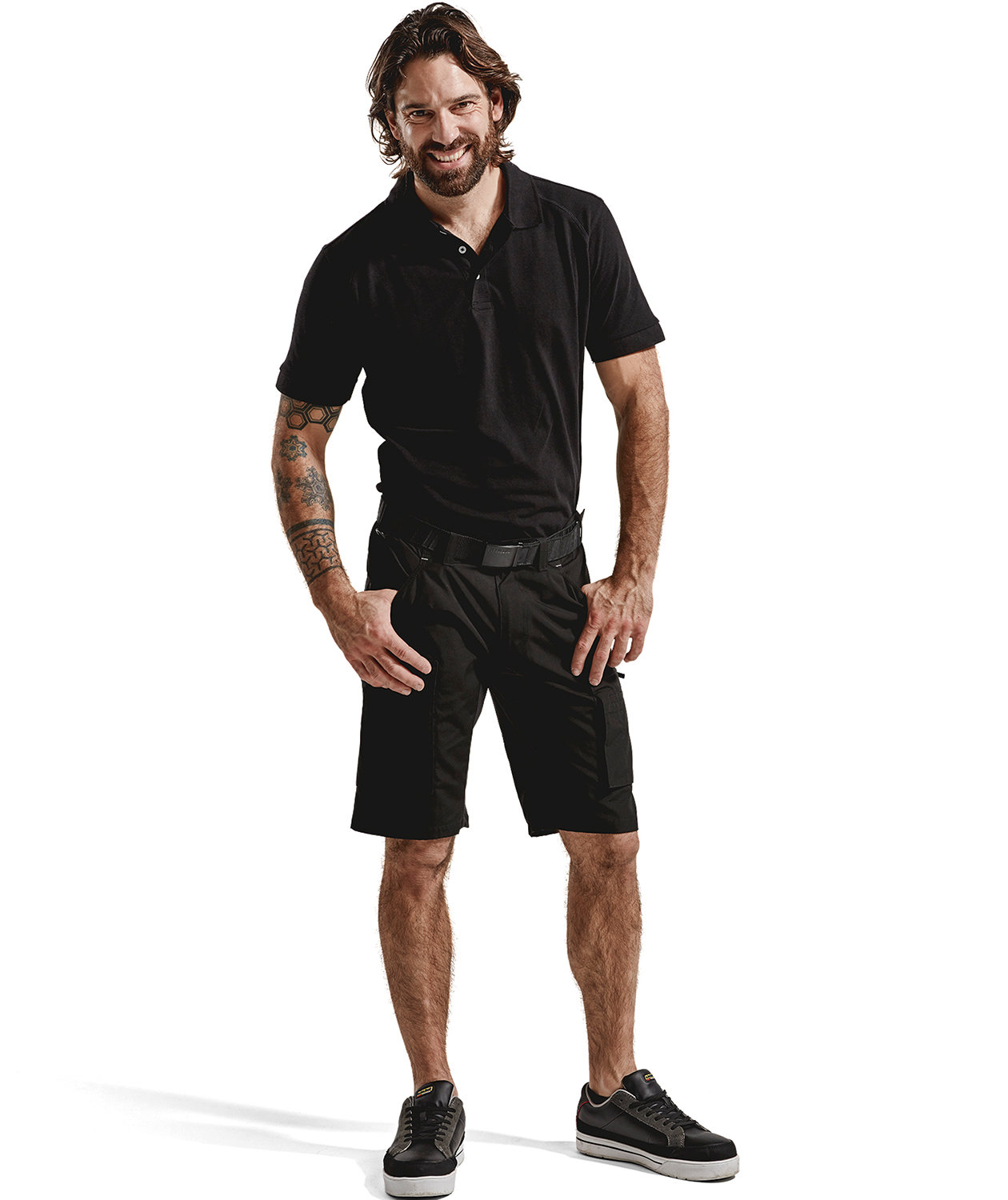 Bl&aring;kl&auml;der Unite arbejdsshorts