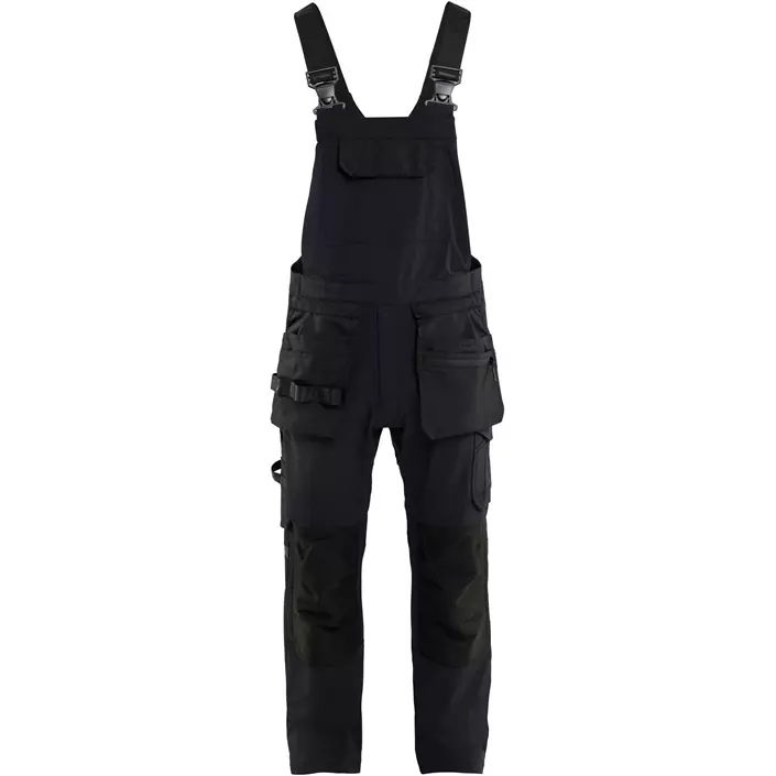 Blåkläder håndværkeroveralls full stretch, Sort, large image number 0