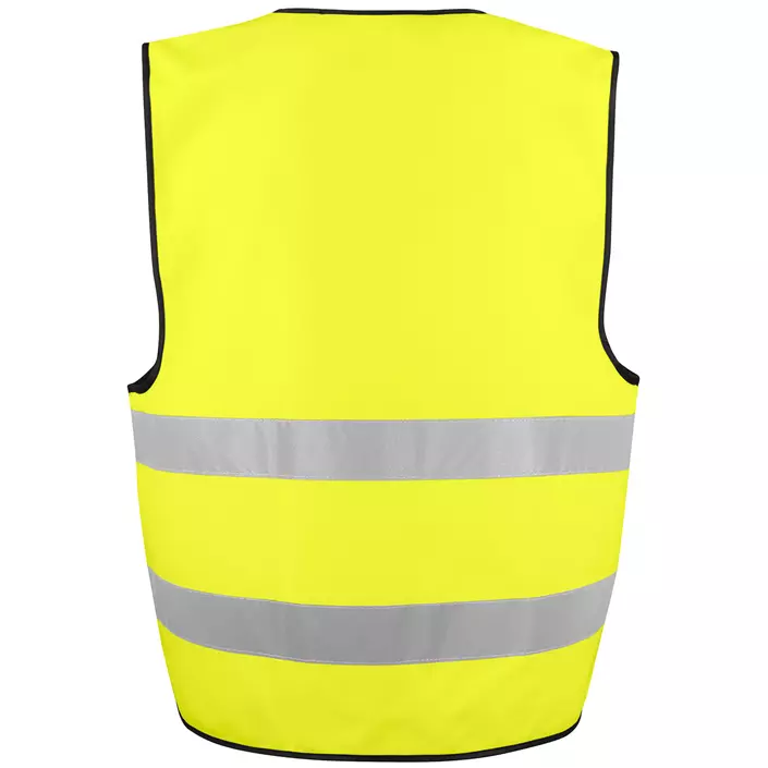 ProJob safety vest 6709, Hi-vis Yellow/Black, Hi-vis Yellow/Black, large image number 1