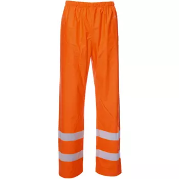Elka SecureTech Multinorm PU rain trousers, Hi-vis Orange