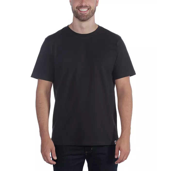Carhartt Workwear Solid T-skjorte, Svart, large image number 1