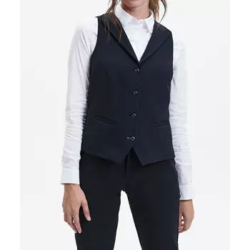 Sunwill Extreme Flex Modern fit women's waiscoat, Navy