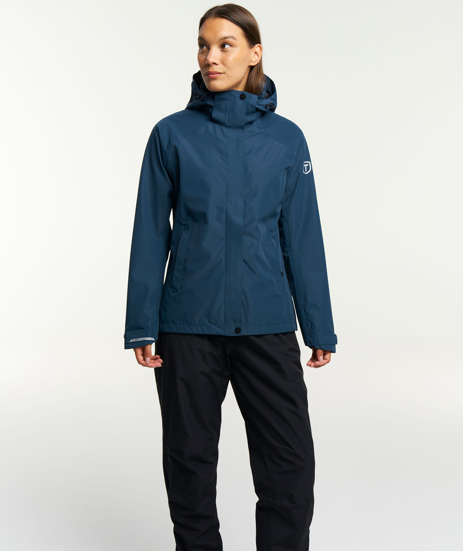 Tenson Westing women's rain jacket, Dark Blue, large image number 1