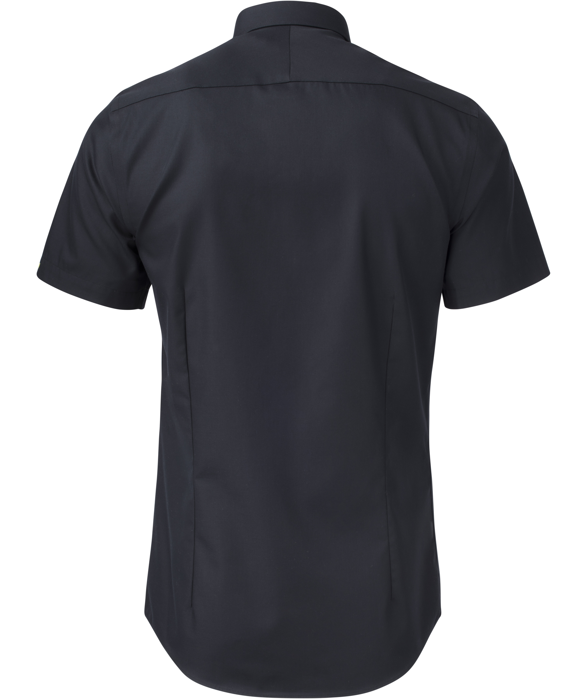 J. Harvest & Frost Twill Yellow Bow 50 Slim fit shortsleeved shirt, Black