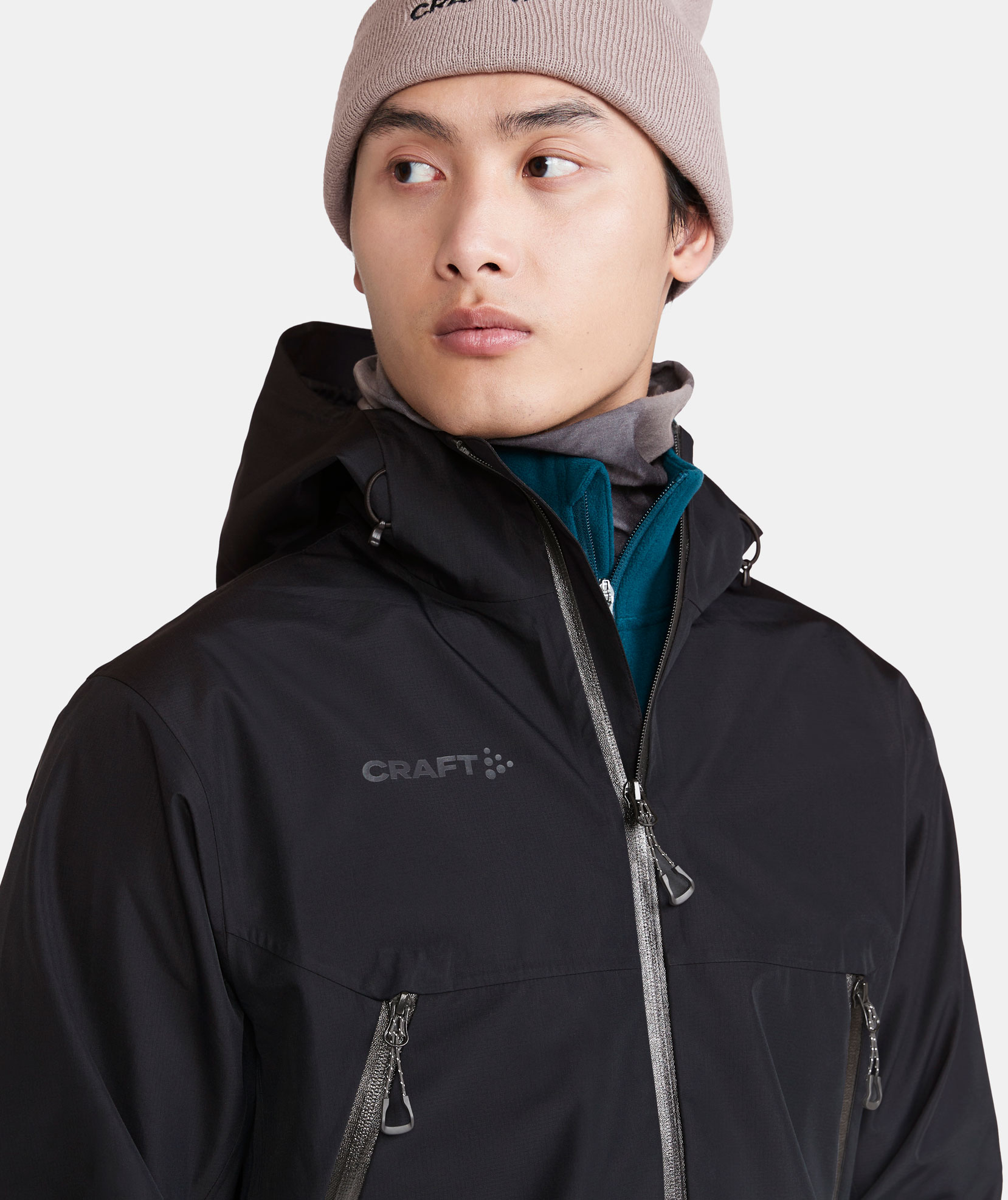 Craft ADV Explore Shell jacket, Black, large image number 4