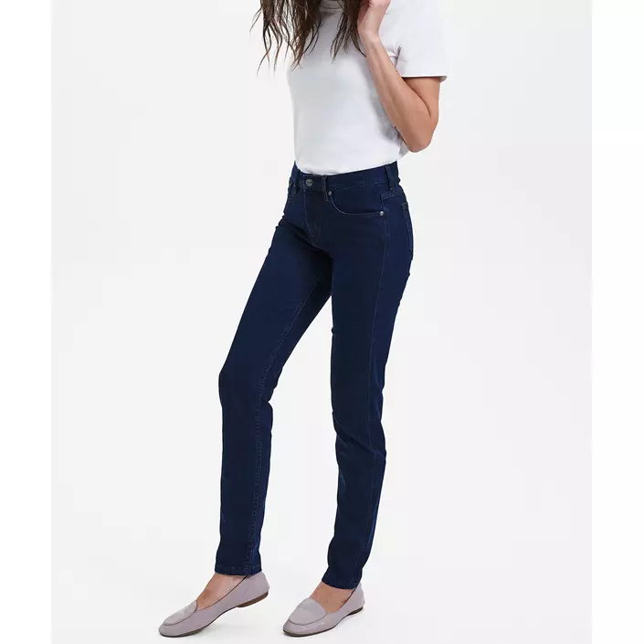 Sunwill Super Stretch Modern Fit jeans dam, Navy, large image number 1