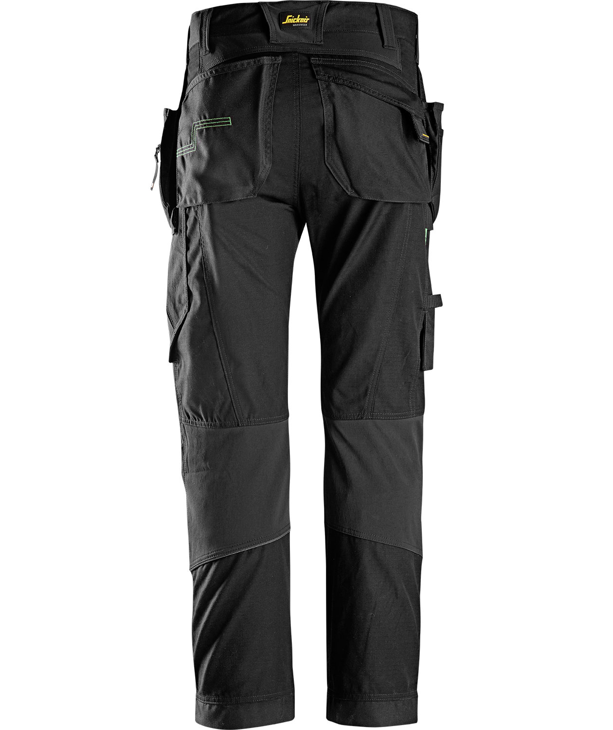Snickers 6200 Allround Work Trousers Black (30l, 31w) - Anglia Tool Centre