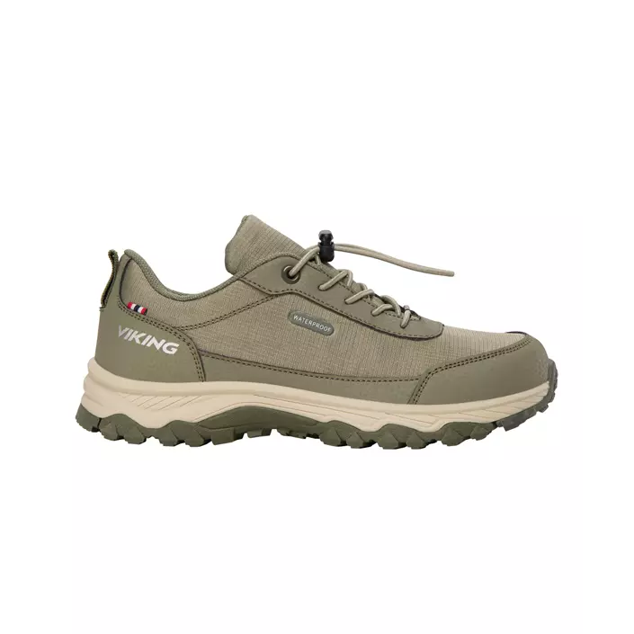Viking Crude Low WP Junior sneakers, Olive, large image number 0