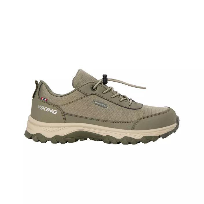 Viking Crude Low WP Junior sneakers, Olive, large image number 0