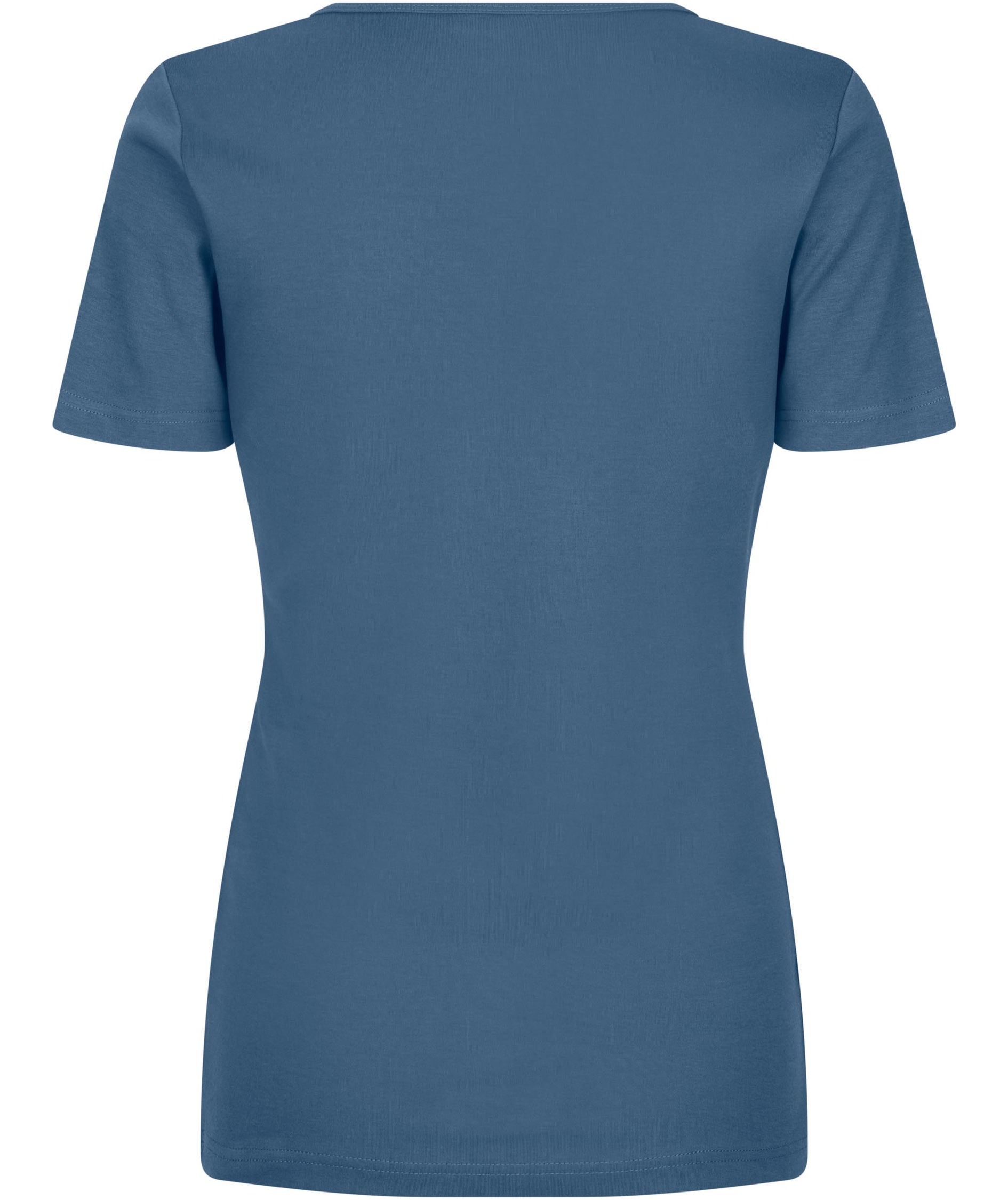 ID Interlock T-shirt dam, Indigobl&aring;