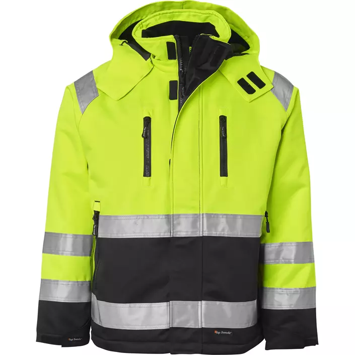 Top Swede winter jacket 131, Hi-vis Yellow/Black, large image number 0
