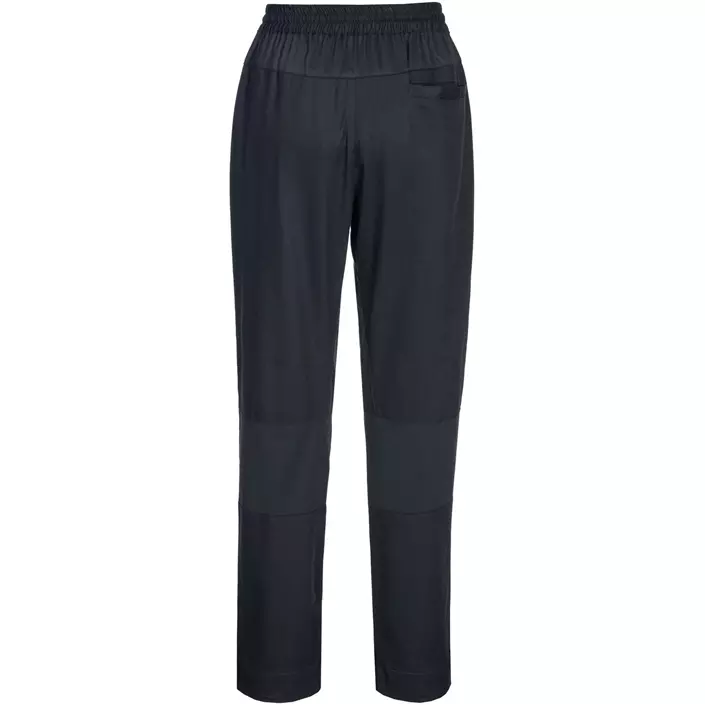 Portwest C076 MeshAir chef trousers, 100% cotton, Black, large image number 1