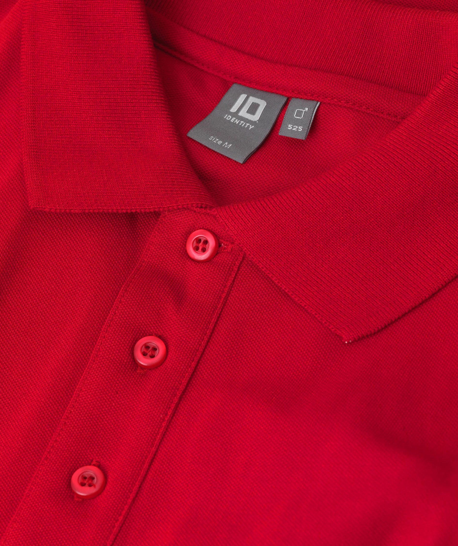 ID Stretch poloshirt, Red, large image number 3