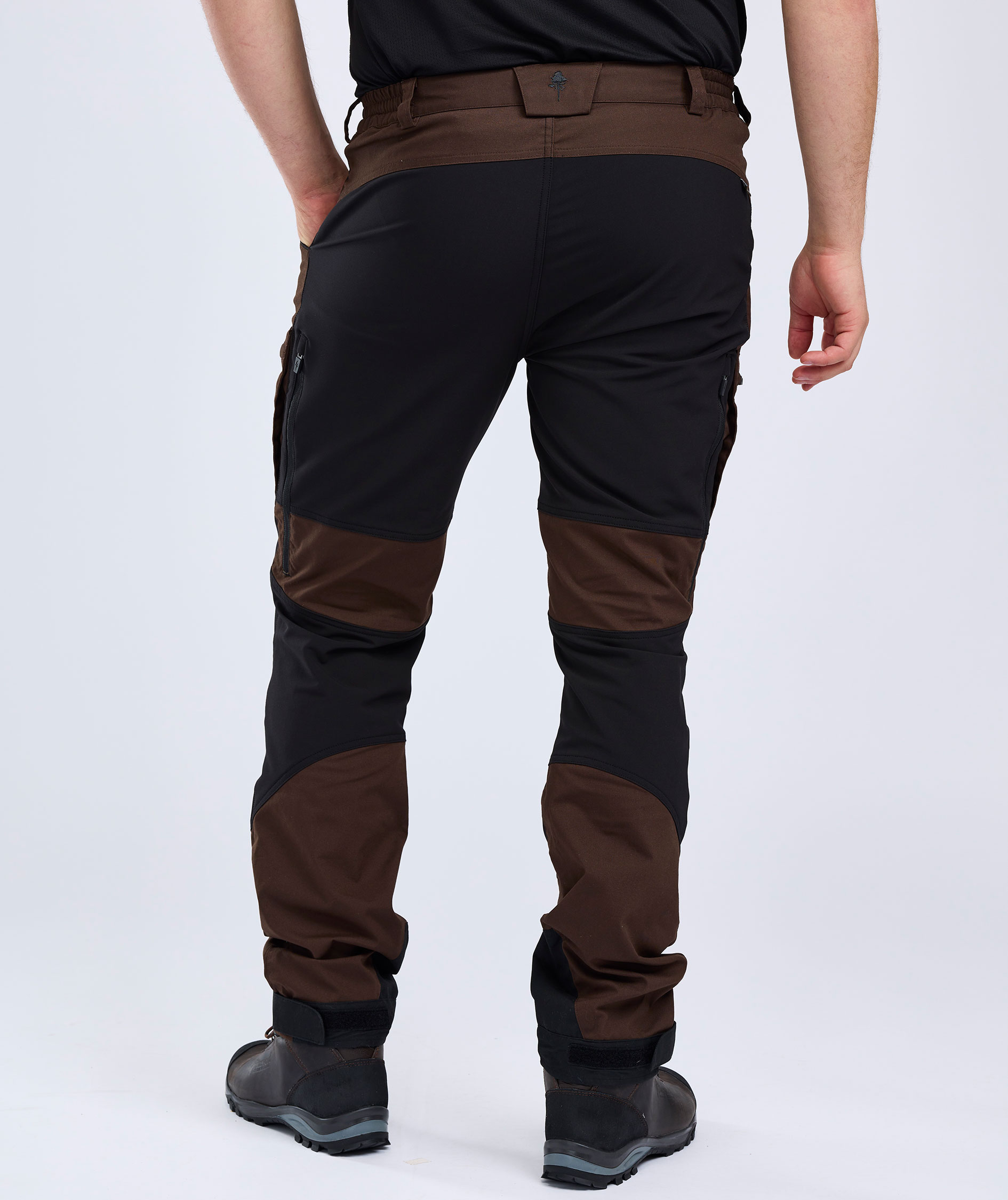 Pinewood Caribou TC bukser, Dark Brown/Black, large image number 4