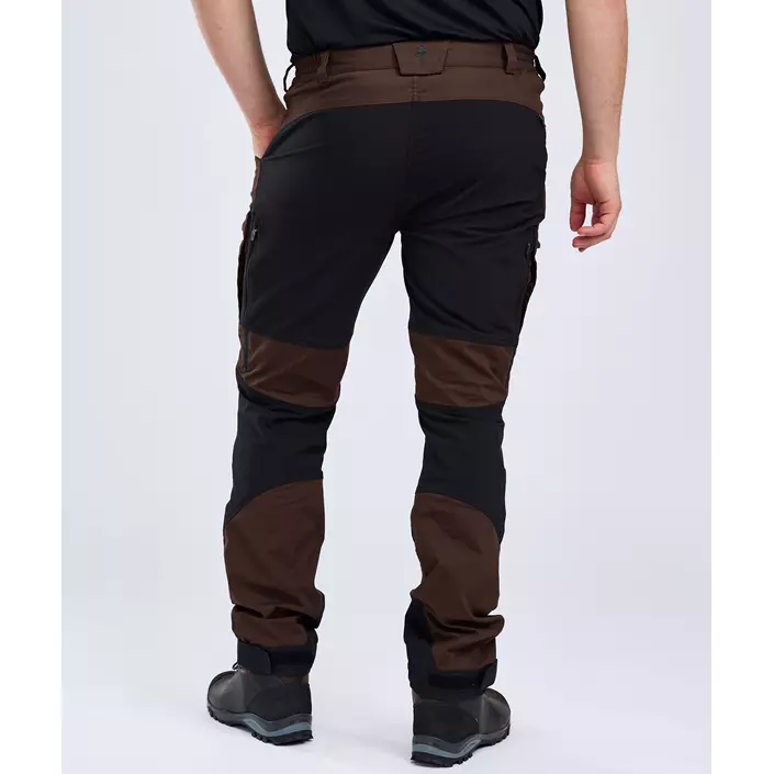 Pinewood Caribou TC bukser, Dark Brown/Black, large image number 4