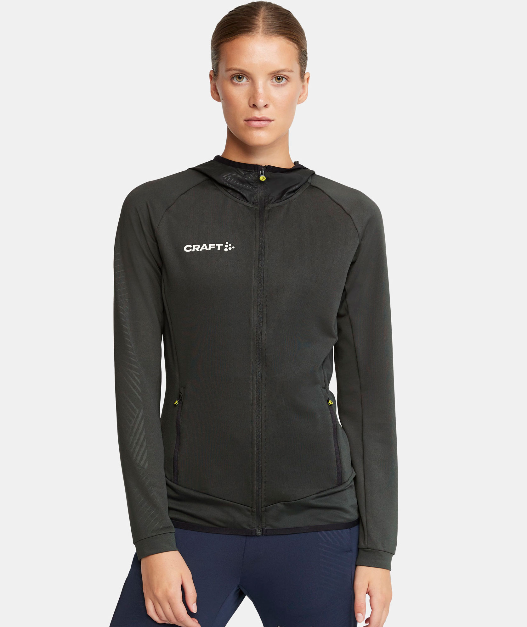 Craft Extend women's hoodie with zipper, Asphalt, large image number 6