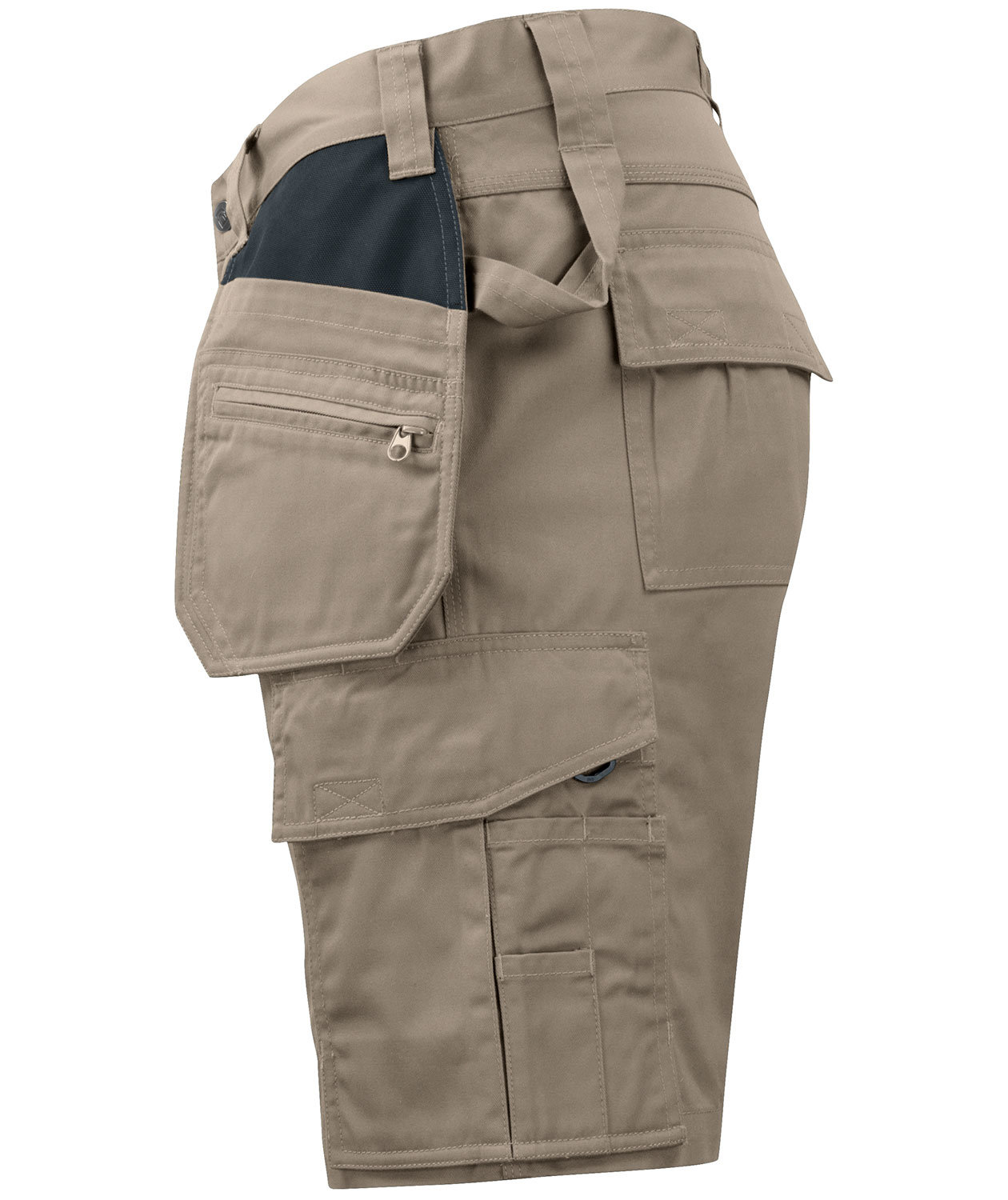 ProJob Prio hantverksshorts 5535, Khaki, large image number 3