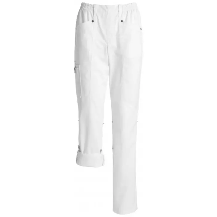 Kentaur  pull-on flex trousers, White, large image number 0