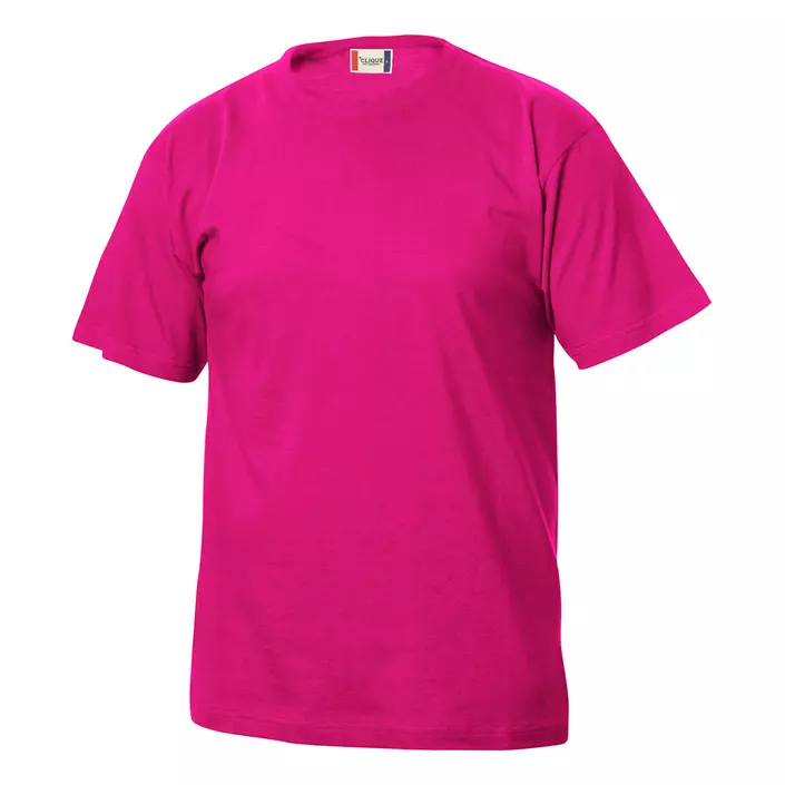 Clique Basic T-Shirt für Kinder, Hell Cerise, large image number 0