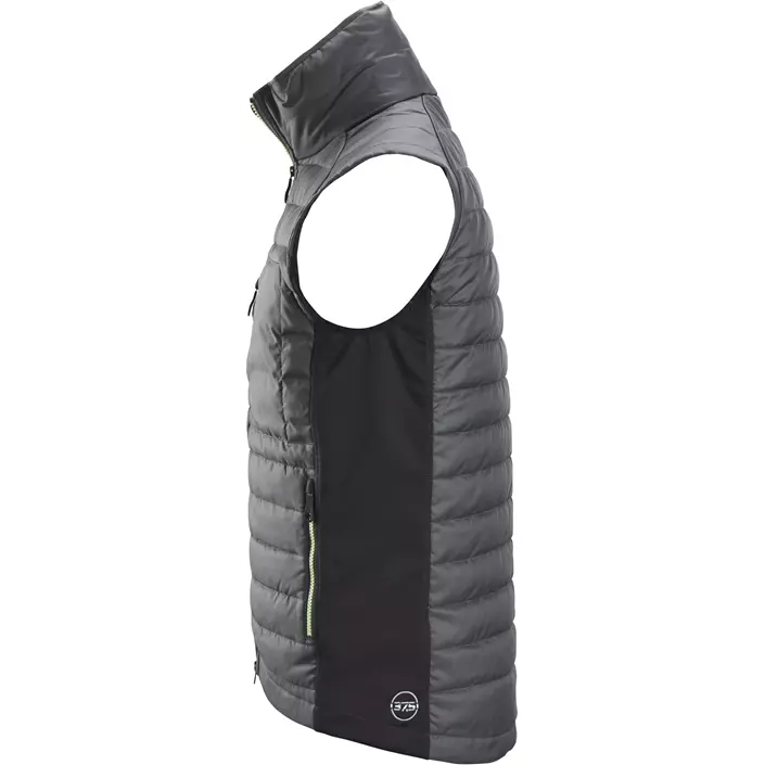 Snickers AllroundWork 37.5® insulator vest, Steel Grey/Black, large image number 3