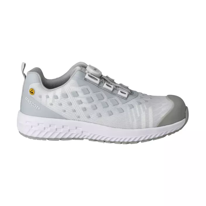 Mascot Customized sikkerhedssko S1P, Hvid/ Lys grå-meleret, large image number 1