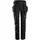 Snickers AllroundWork håndværkerbukser 7575 til børn full stretch, Black, Black, swatch