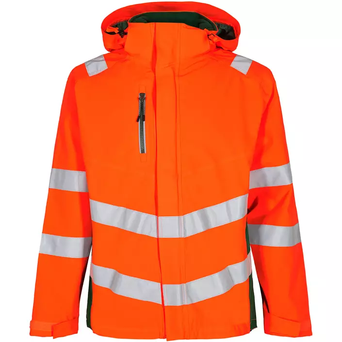 Engel Safety Shelljacke, Hi-Vis Orange/Grün, large image number 0