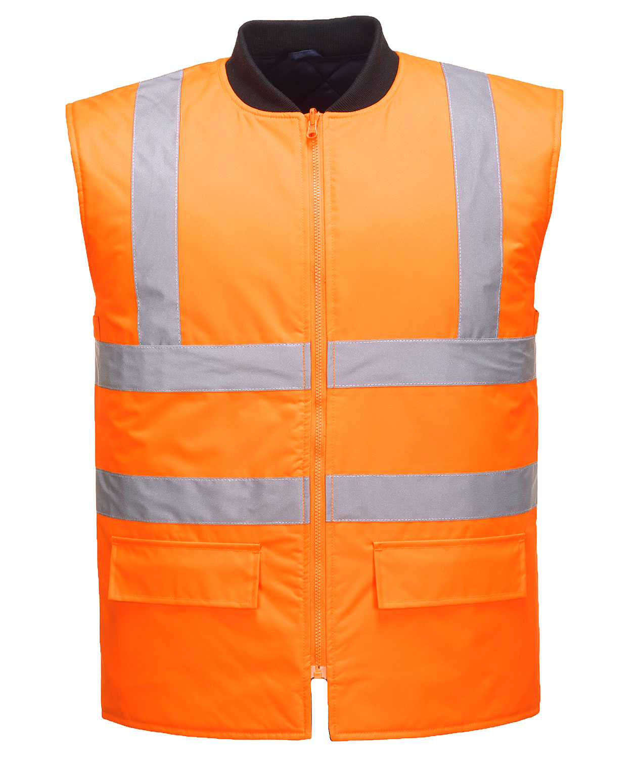 Portwest 4-in-1 parka, Hi-vis Orange/Marine, large image number 1