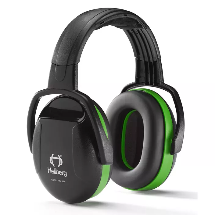 Hellberg Secure 1 ear defenders, Black/Green, Black/Green, large image number 0