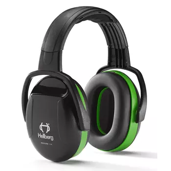 Hellberg Secure 1 høreværn, Sort/Grøn