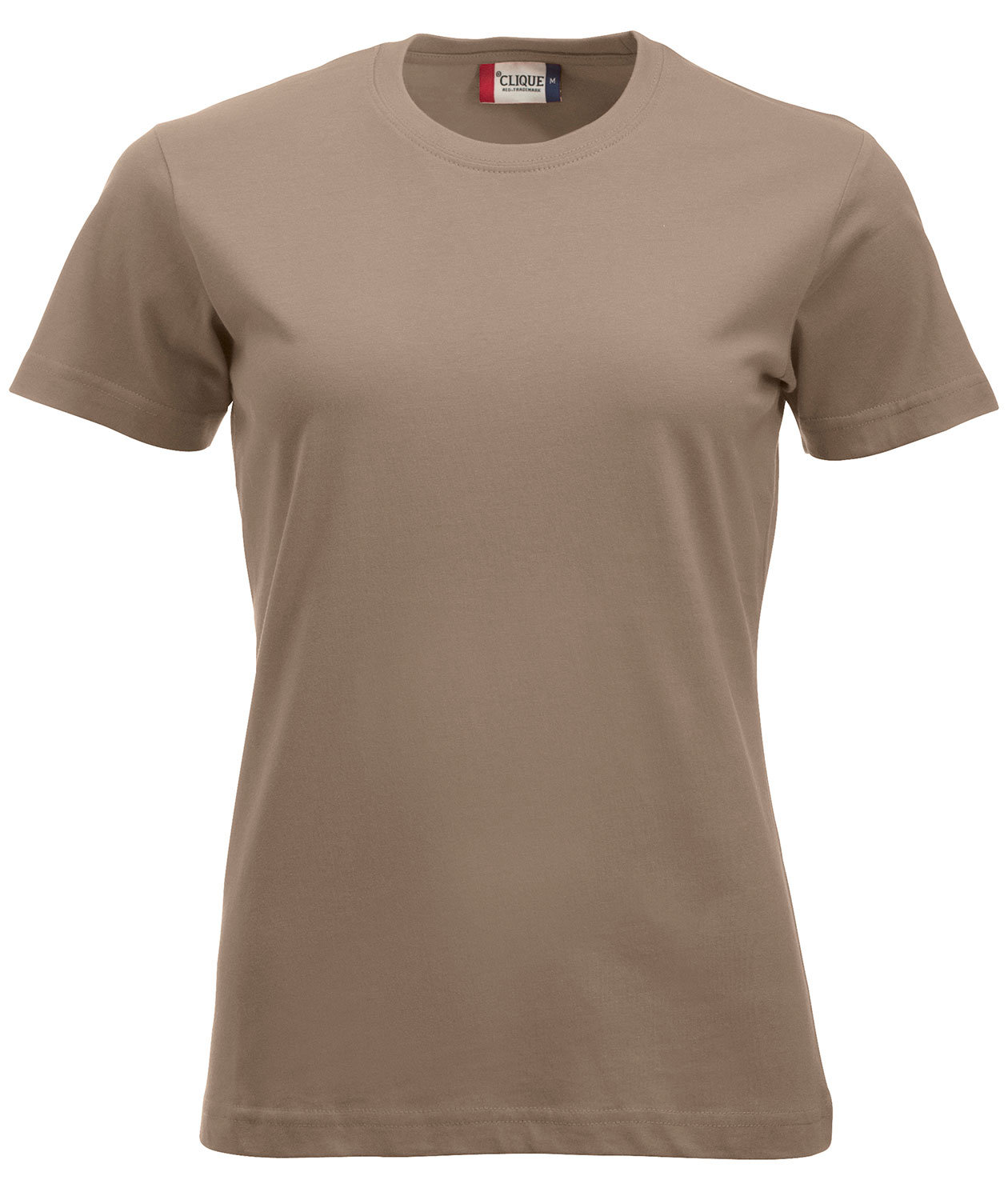 Clique New Classic women's T-shirt, Caffe Latte