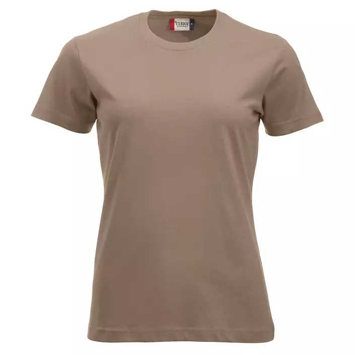 Clique New Classic Damen T-Shirt, Caffe Latte, large image number 0