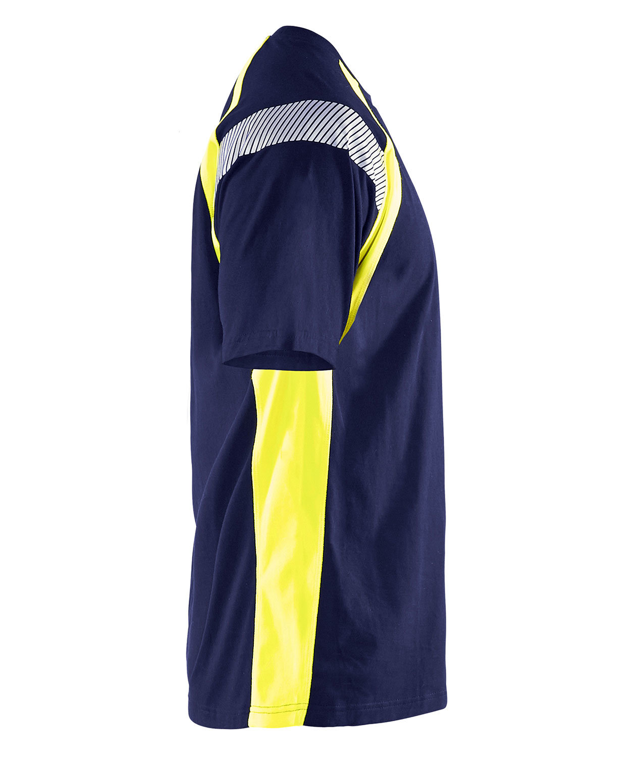 Bl&aring;kl&auml;der T-shirt, Marine/Hi-Vis gul, large image number 1