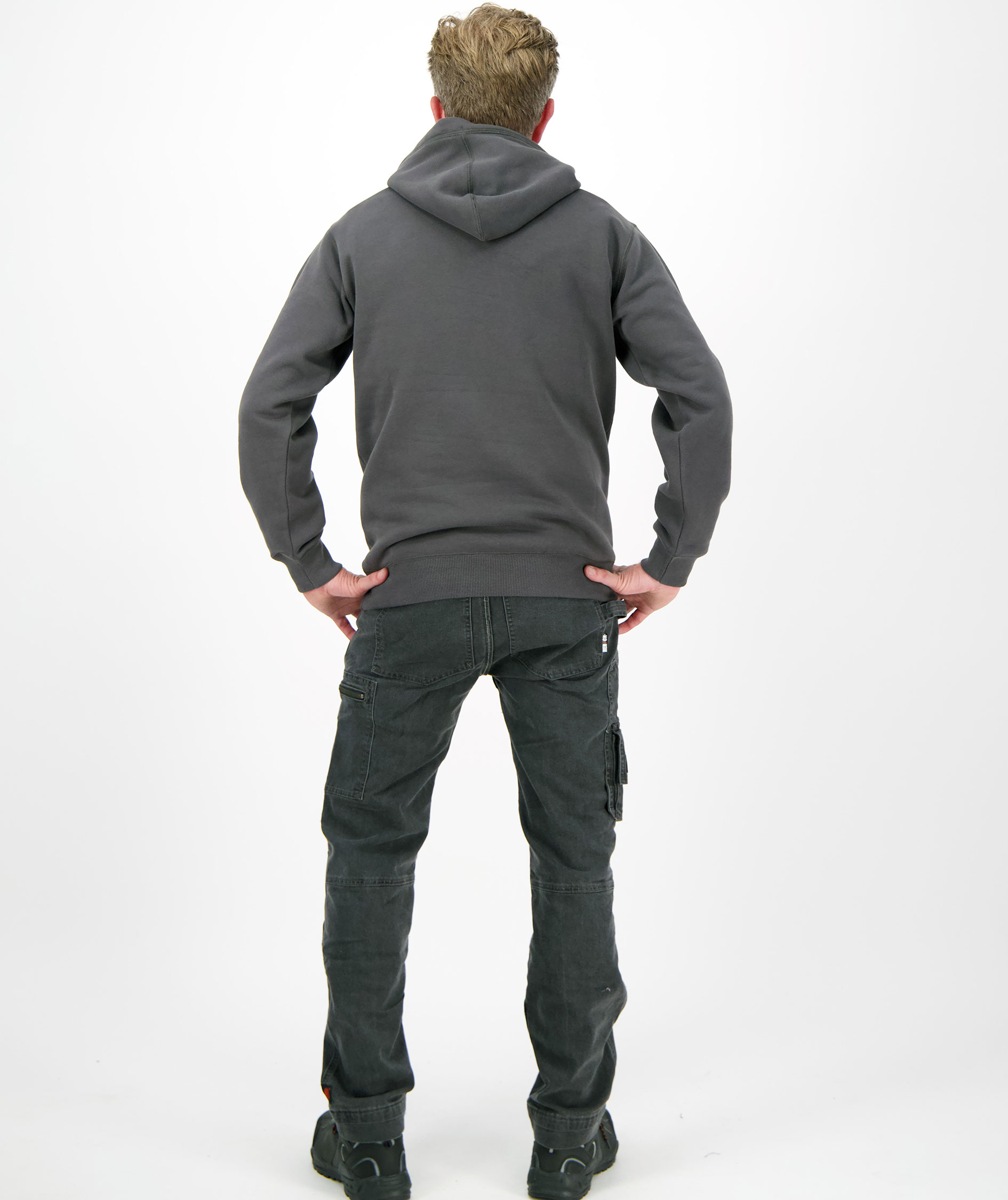 HEROCK Hesus hoodie, Anthracite, large image number 3