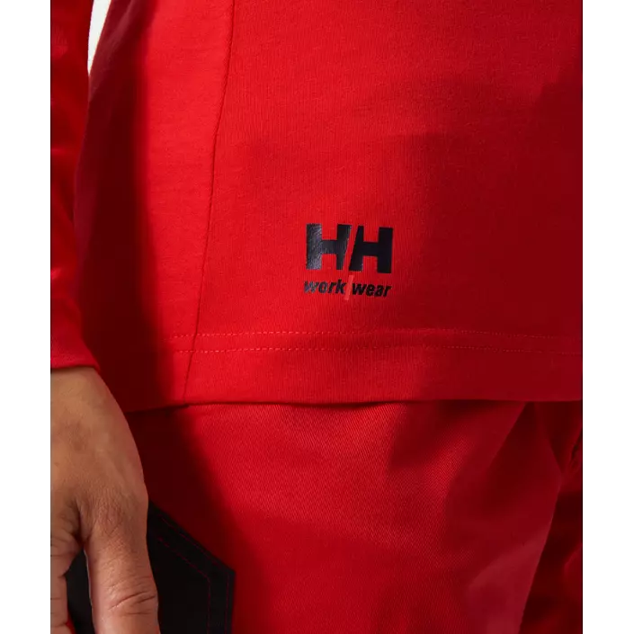 Helly Hansen Classic langärmliges Damen T-Shirt, Alert red, large image number 5