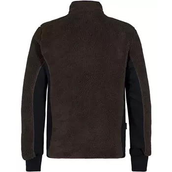 Engel X-treme fibre pile jacket, Mocca Brown/Black