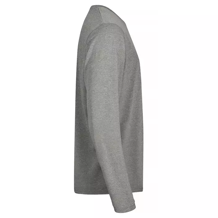 Clique Basic Active-T long-sleeved T-shirt, Grey melange, large image number 3