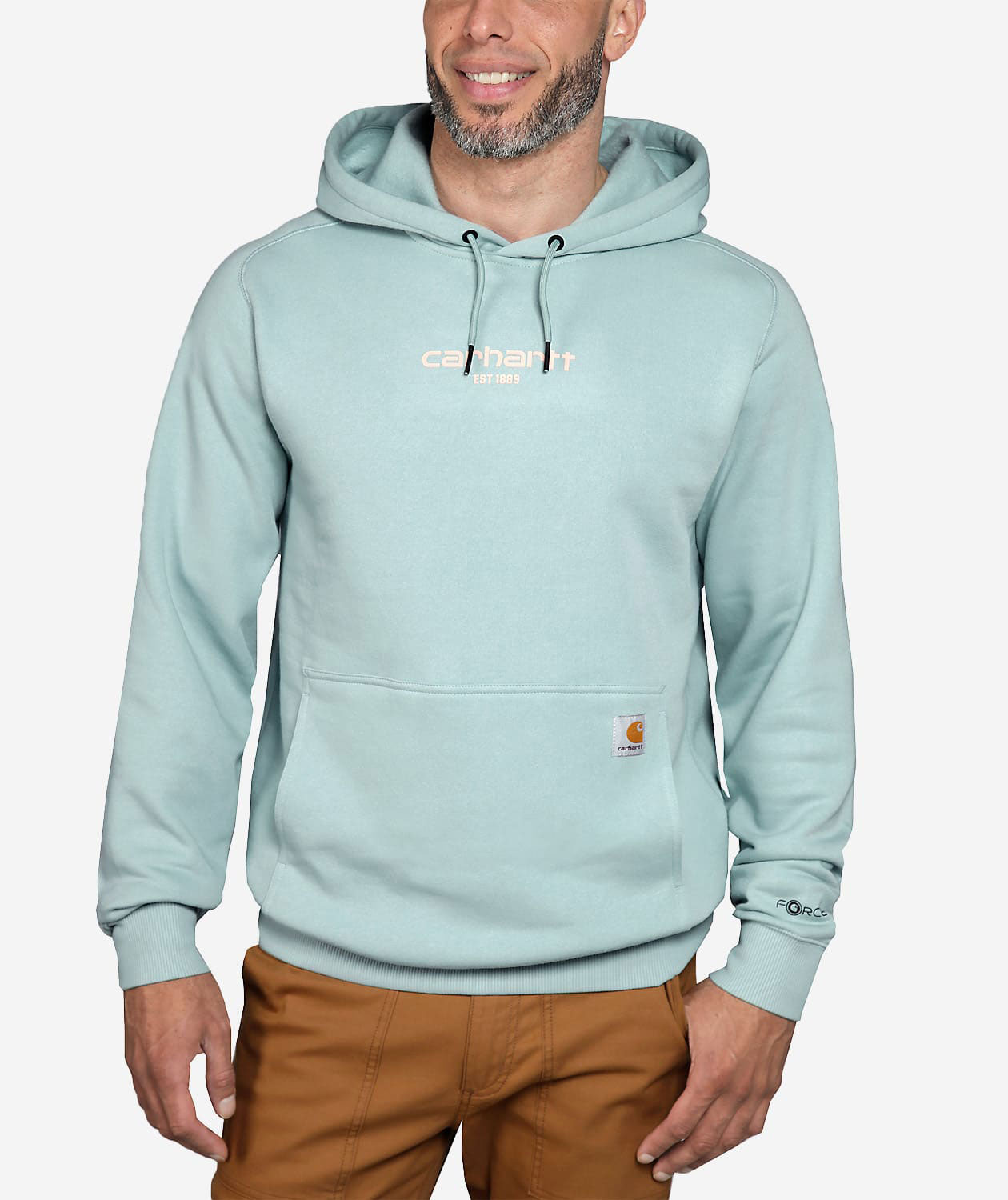Carhartt Force Graphic h&aelig;ttetr&oslash;je, Blue Surf