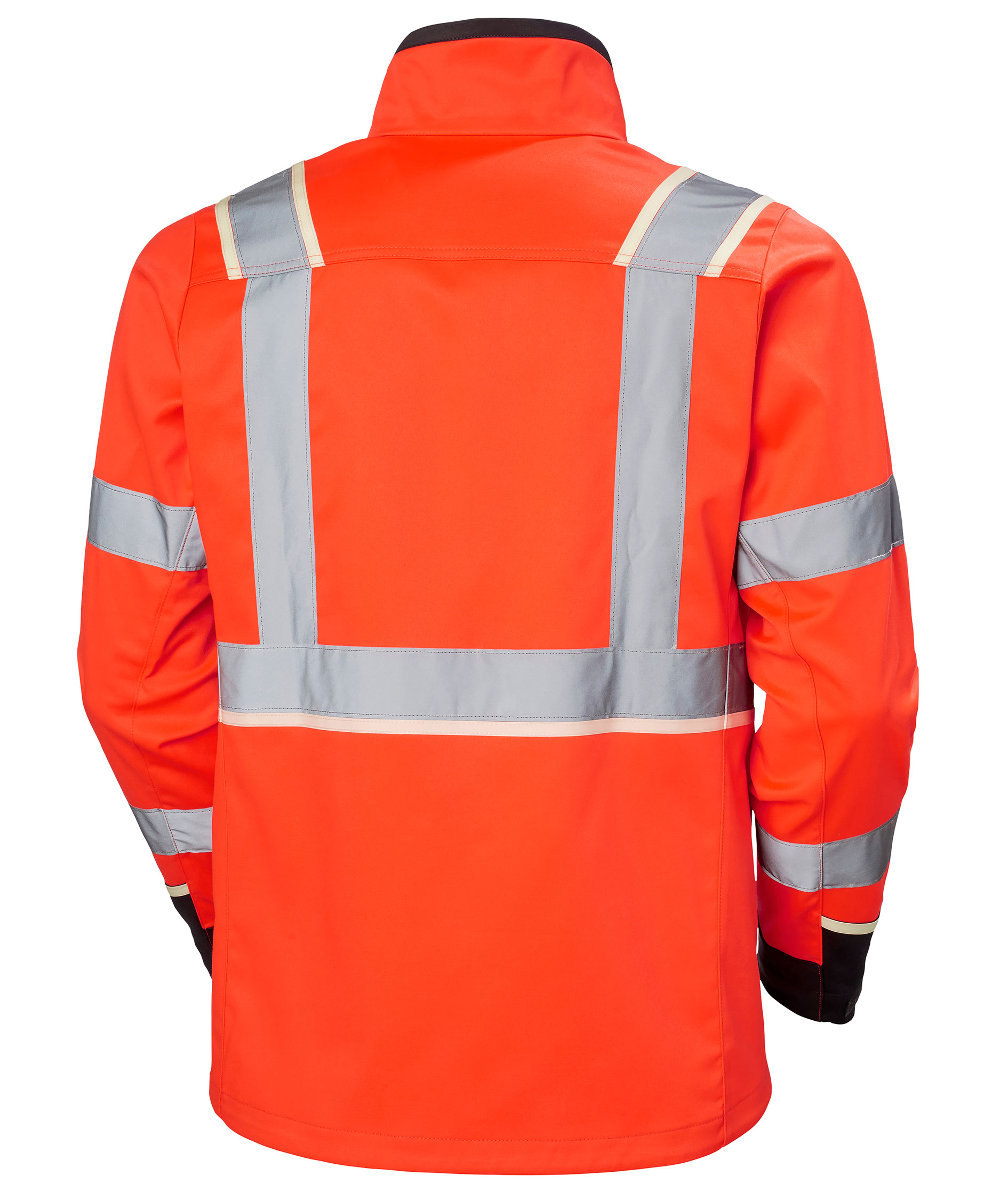 Helly Hansen UC-ME work jacket, Hi-Vis Red/Ebony, large image number 2