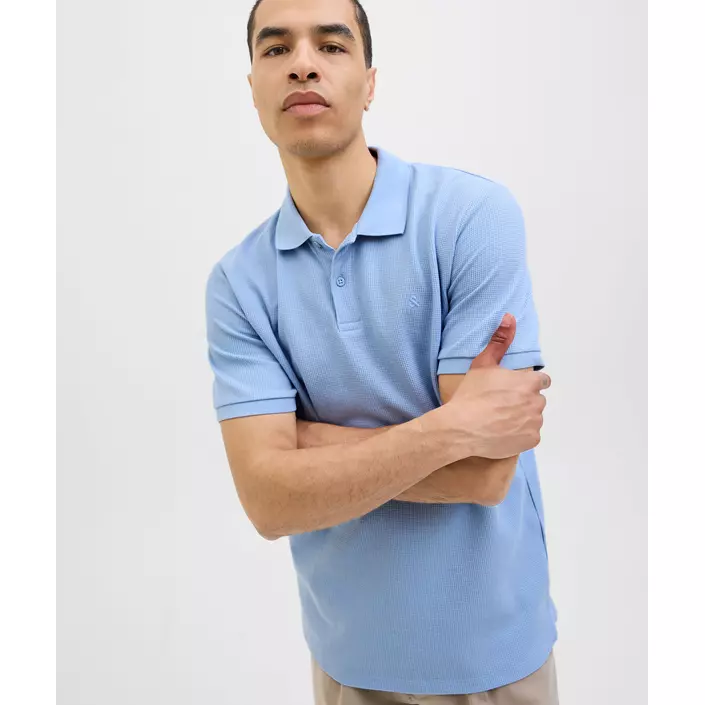 Jack & Jones JJEAUSTIN Poloshirt, Chambray Blue, large image number 6