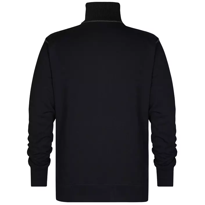 Engel Extend sweatshirt Half-Zip, Svart, large image number 1