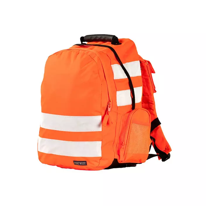 Portwest backpack 25L, Hi-vis Orange, Hi-vis Orange, large image number 0
